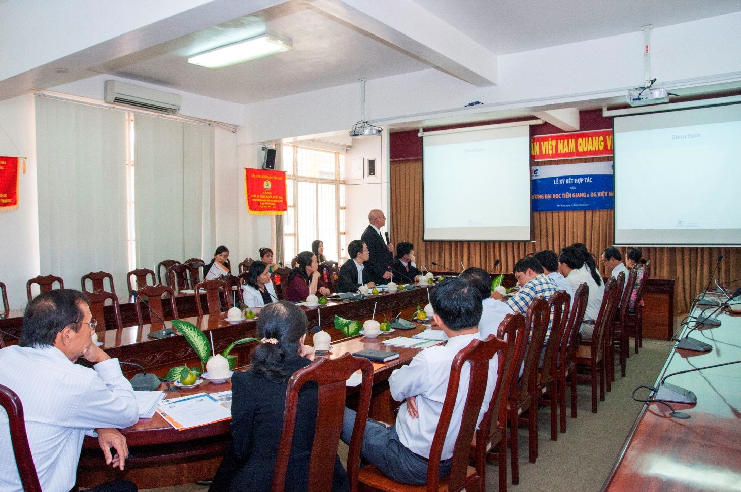 Tien Giang University Enhancing quality of English Language and ICT ...