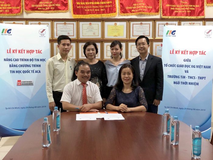 Trường Liên cấp Ngô Thời Nhiệm (TP. HCM) nâng cao trình độ Tin học cho học sinh bằng chương trình Quốc tế ACA