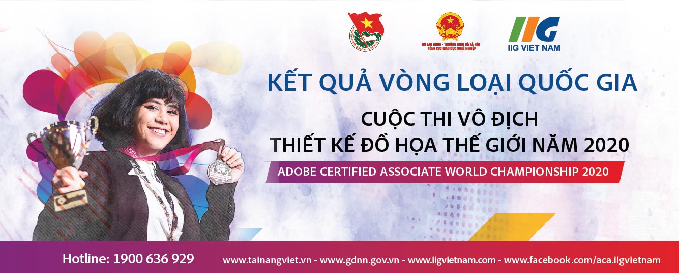 Thông báo kết quả Vòng loại Quốc gia Cuộc thi Vô địch Thiết kế đồ họa thế giới – ACAWC 2020