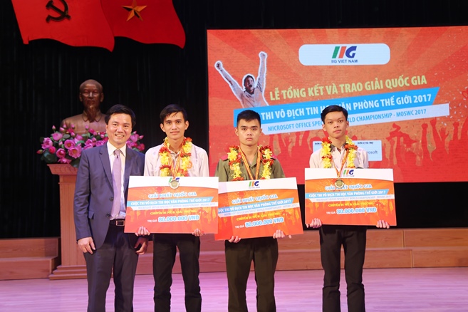 SỞ GD&ĐT THÀNH PHỐ HỒ CHÍ MINH ĐẠT GIẢI TẬP THỂ XUẤT SẮC TẠI CUỘC THI MOSWC 2017 TẠI VIỆT NAM