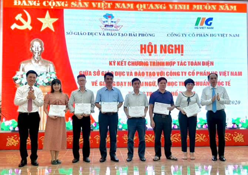 Sở GD&ĐT Hải Phòng cùng IIG Việt Nam: chung tay đưa chuẩn tiếng Anh và ...