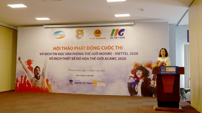 Hội thảo phát động Cuộc thi Vô địch Tin học văn phòng Thế giới MOSWC – Viettel 2020 & Cuộc thi Vô địch Thiết kế đồ họa Thế giới ACAWC 2020
