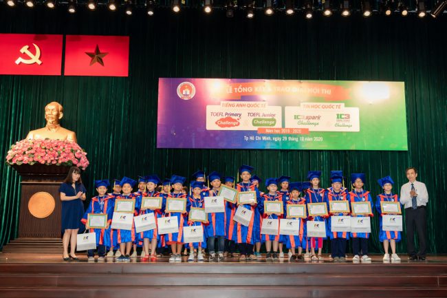 LỄ TỔNG KẾT & TRAO GIẢI HỘI THI TOEFL & IC3 CHALLENGE TẠI TP. HỒ CHÍ MINH NĂM HỌC 2019 – 2020