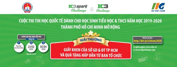 Cuộc thi Tin học Quốc tế IC3 Spark & IC3 TP Hồ Chí Minh mở rộng: Cơ hội tranh tài của thí sinh trên cả nước