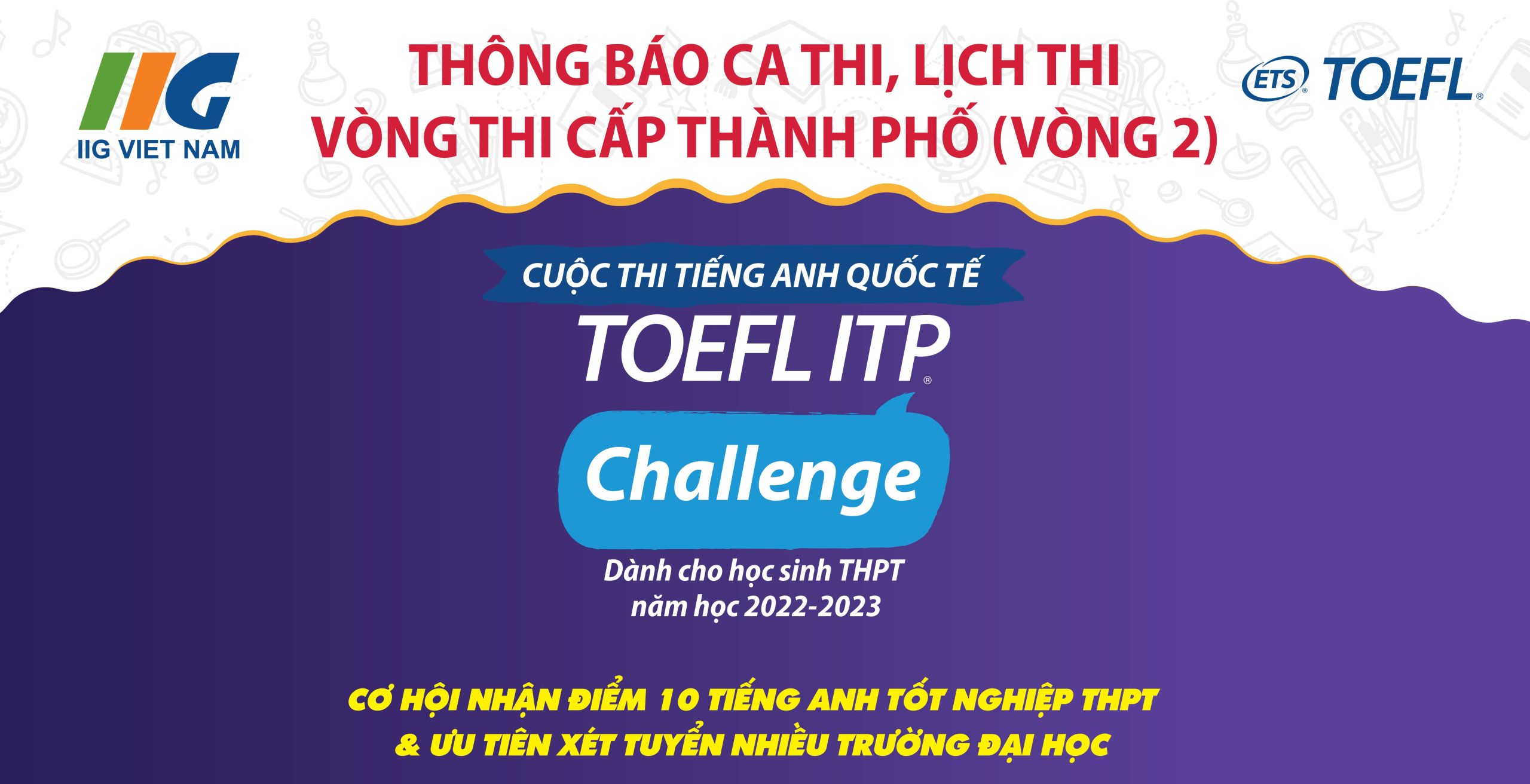 [Hà Nội] Thông Báo Ca Thi, Lịch Thi Vòng Thi Cấp Thành Phố (Vòng 2 ...