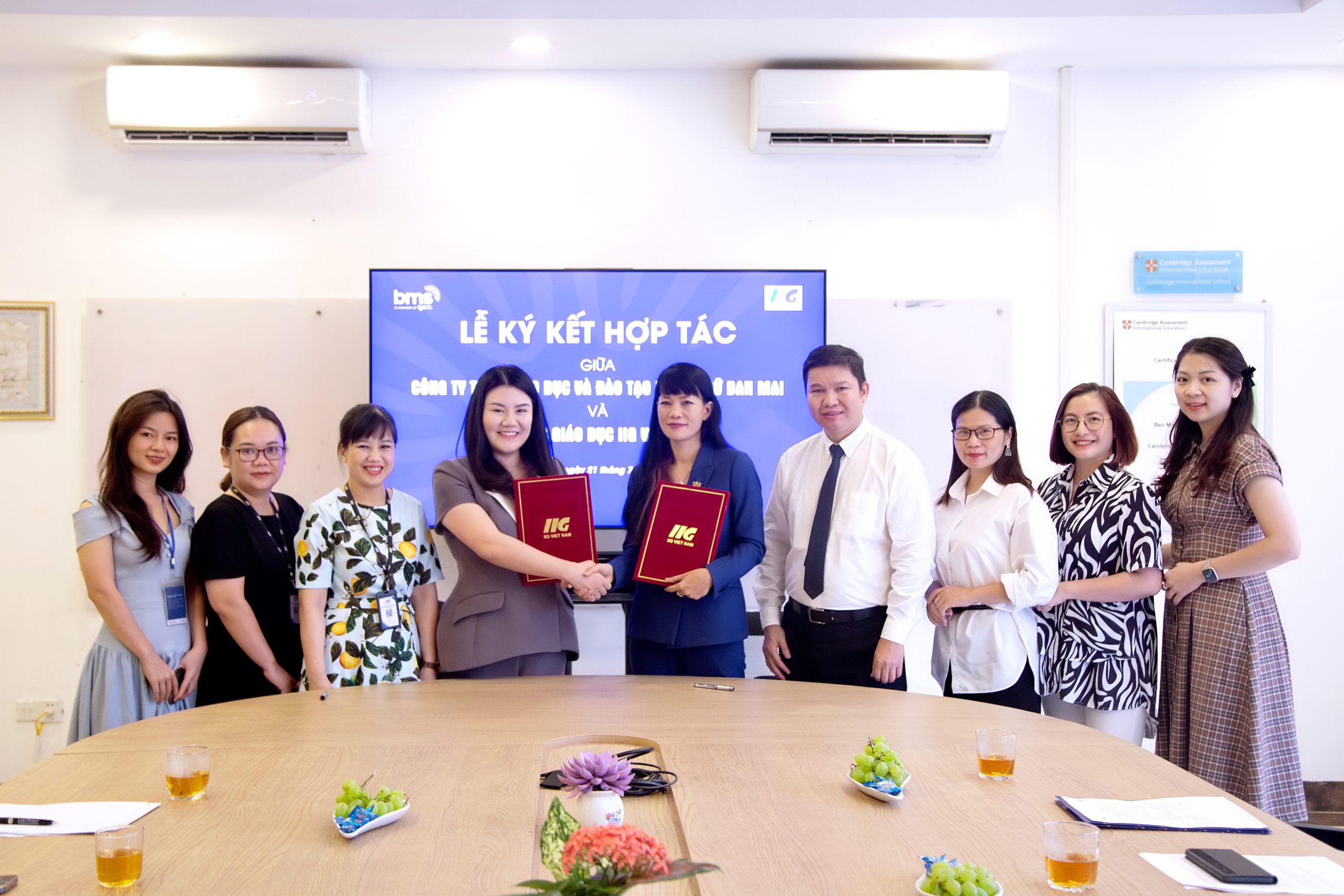 IIG Việt Nam ký kết hợp tác với Ban Mai School chuẩn hóa năng lực Tin học quốc tế cho học sinh và giáo viên