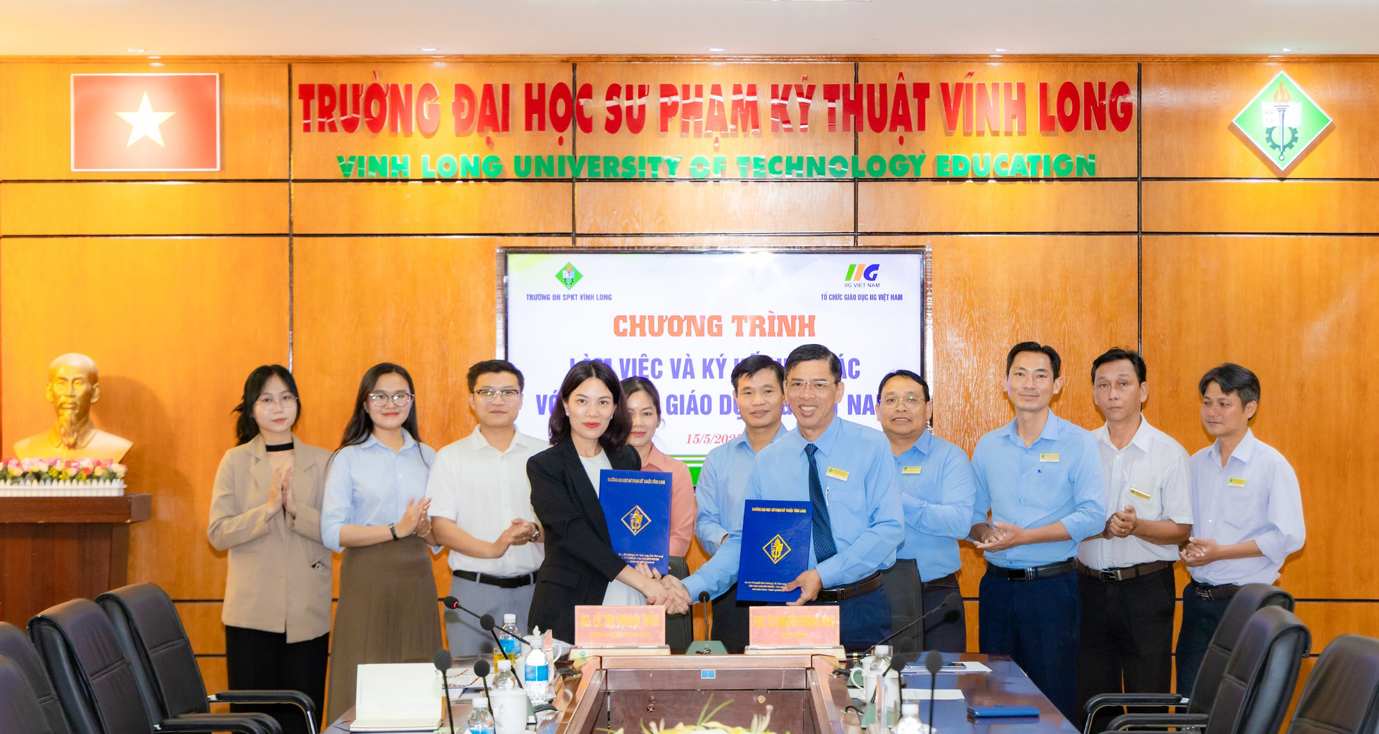 Trường Đại học Sư phạm Kỹ thuật Vĩnh Long hợp tác cùng IIG Việt Nam chuẩn hóa năng lực tiếng Anh và Tin học cho sinh viên theo tiêu chuẩn quốc tế