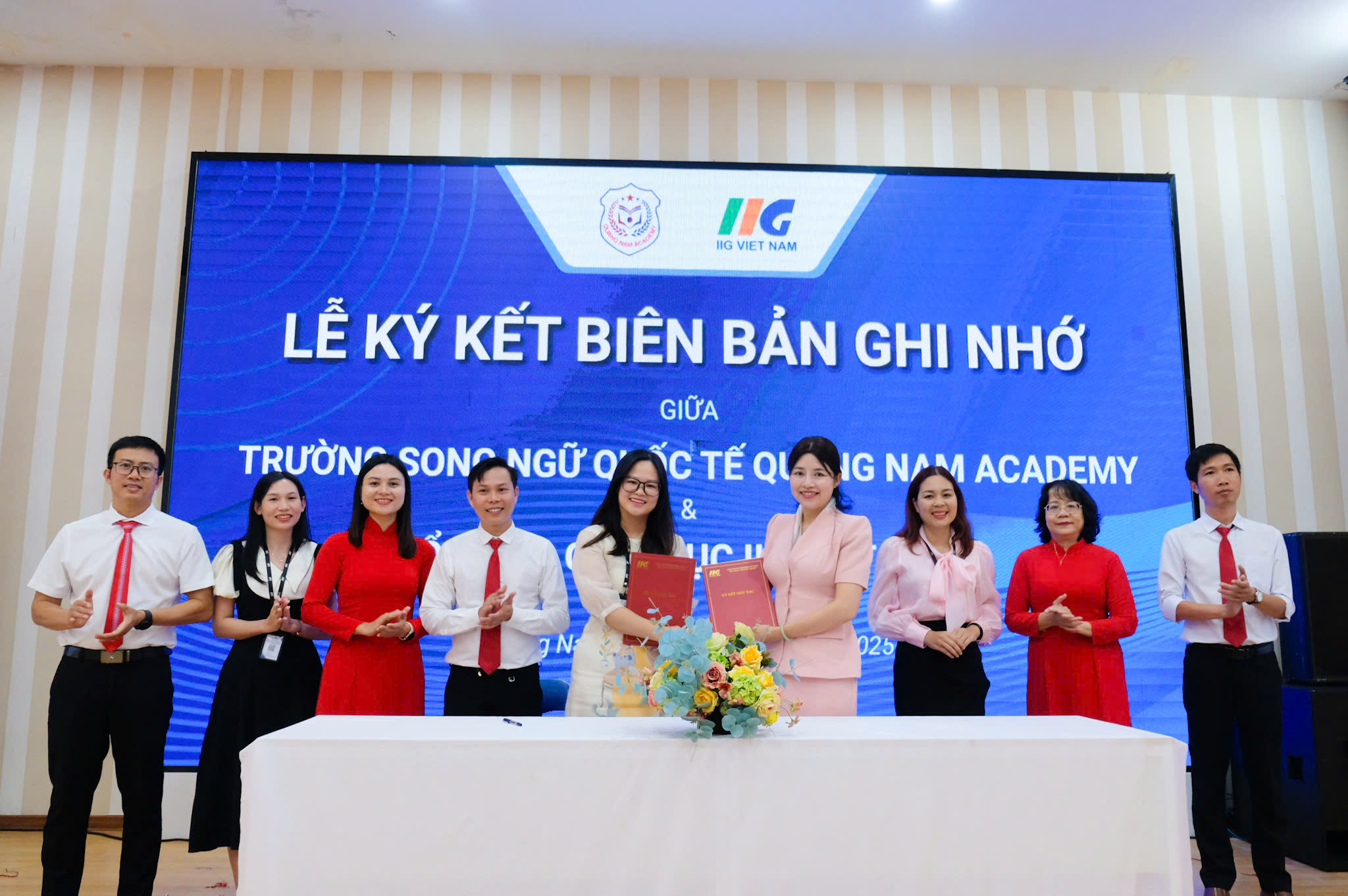 Trường Song ngữ Quốc tế Quảng Nam Academy hợp tác với IIG Việt Nam triển khai đào tạo và đánh giá Tin học theo chuẩn quốc tế