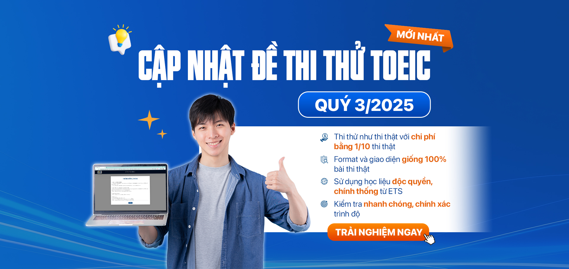 TOEIC Unlock Day – Cơ hội trải nghiệm TOEIC với bài thi thật