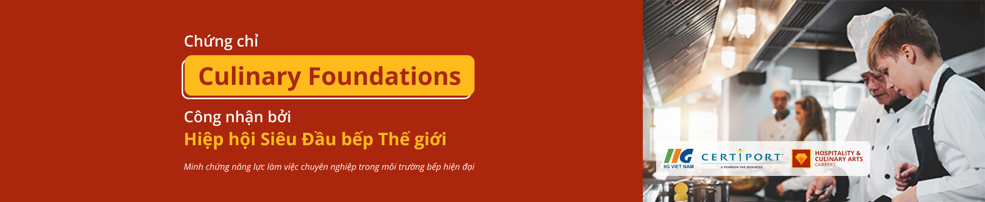 Bài thi Hospitality and Culinary Arts Careers