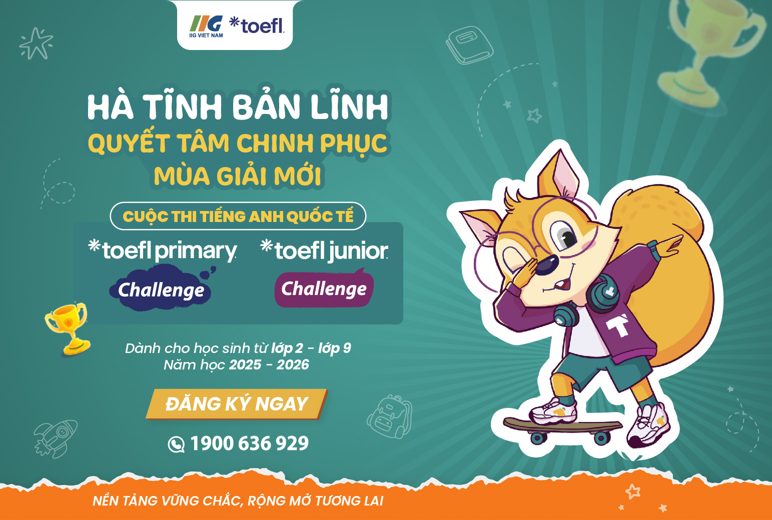 [Hà Tĩnh] Chính thức phát động cuộc thi tiếng Anh quốc tế TOEFL Challenge năm học 2025 – 2026