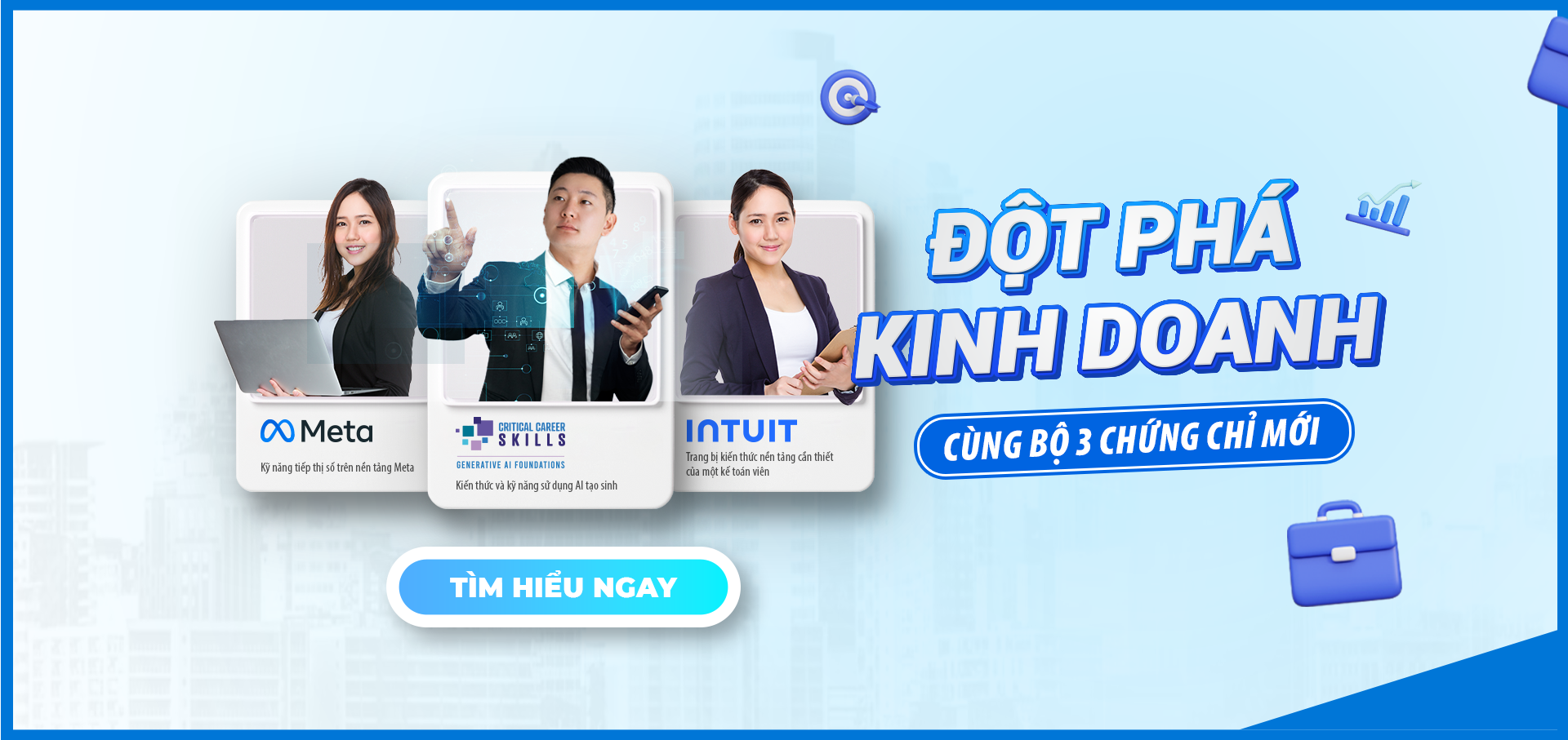 IIG Việt Nam ra mắt 3 chứng chỉ quốc tế mới trong nhóm Kinh doanh: Sẵn sàng cho tư duy toàn cầu