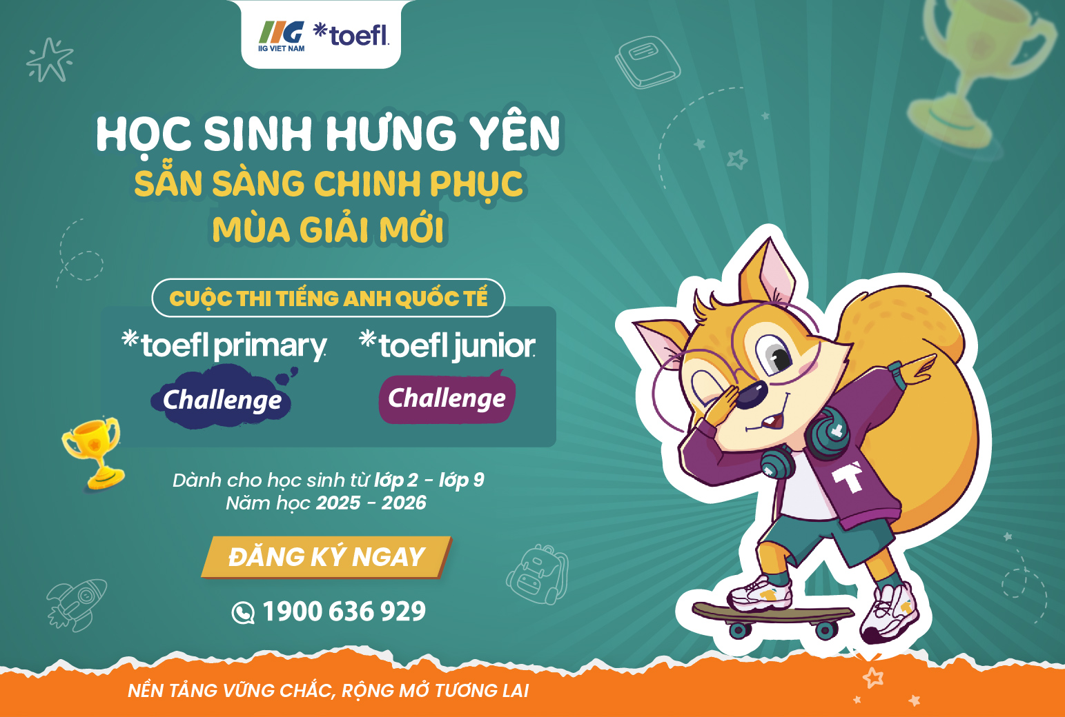 [Hưng Yên] Khởi tranh mùa giải mới cuộc thi tiếng Anh quốc tế TOEFL Challenge năm học 2025 – 2026